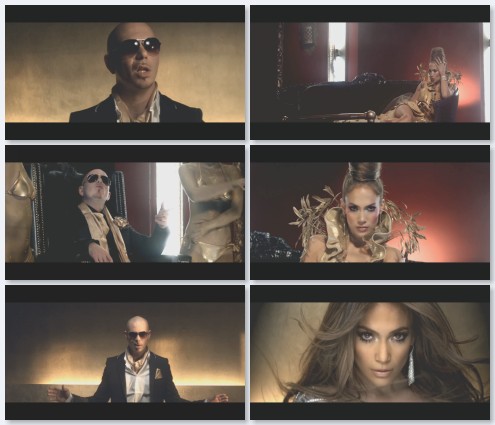 клип Jennifer Lopez и Pitbull - On The Floor (2011)